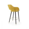 Барне крісло Club 2484 Mustard Yellow / Black (2484.326SG FNR008)1